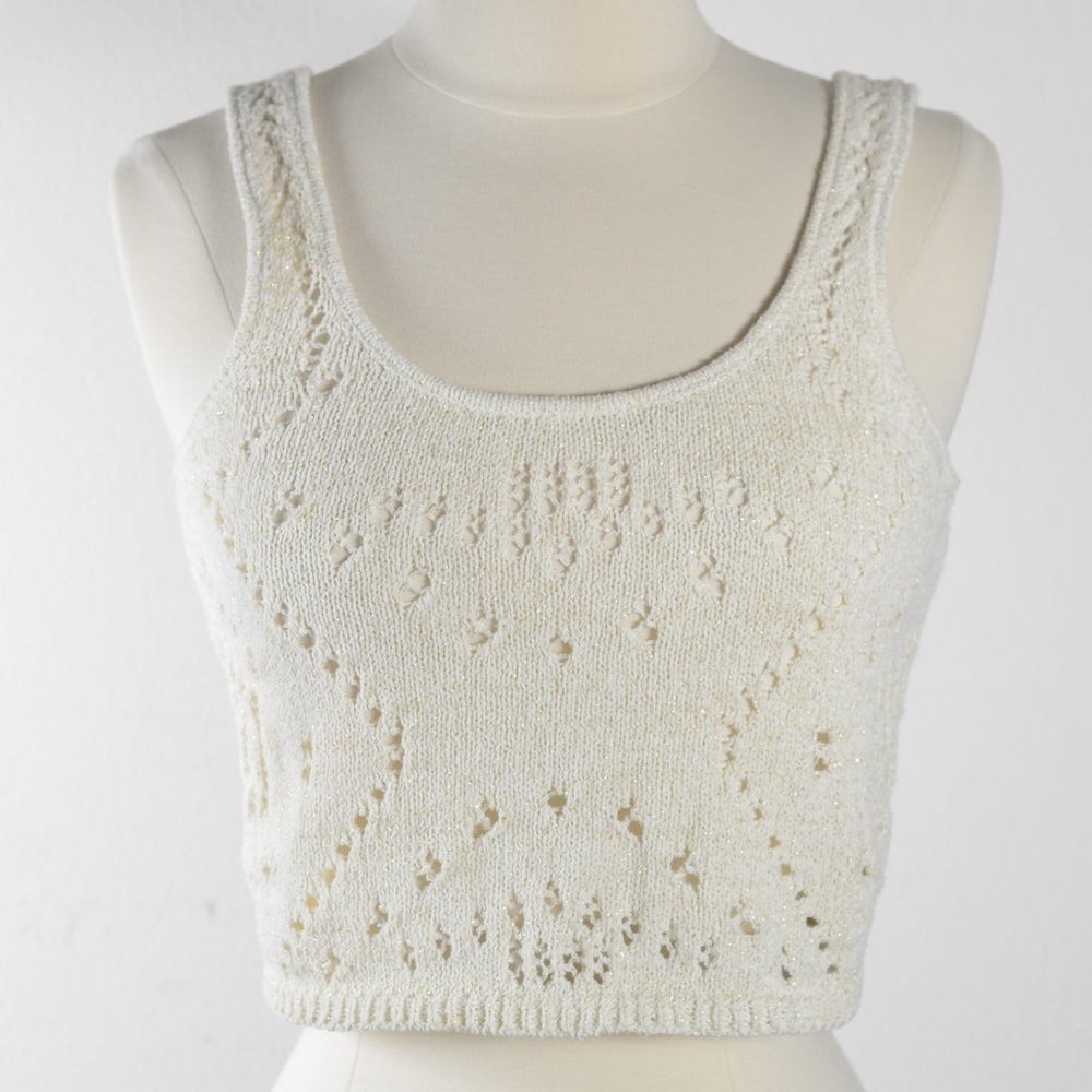 Cropped Knit Women's Tank